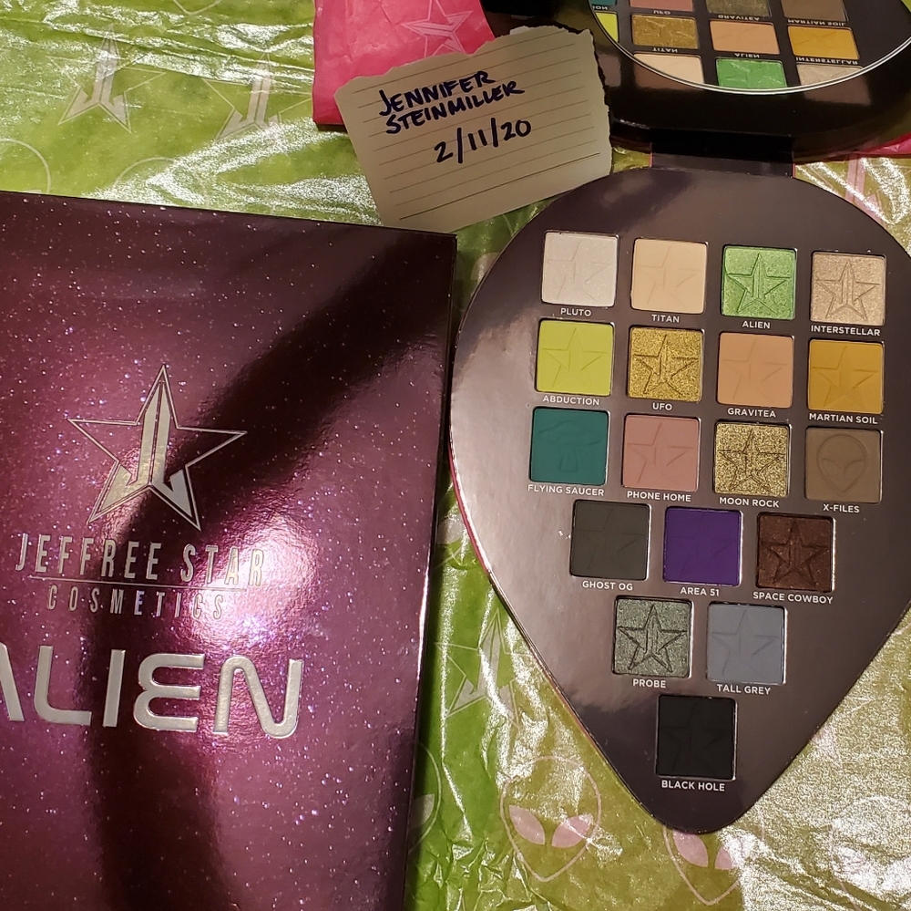 BNIB JEFFREE STAR ALIEN PALETTE DISCONTINUED